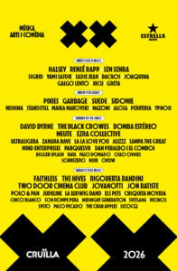 Festival Cruïlla 2026 | Del 8 al 11 de julio — Parc del Fòrum Barcelona